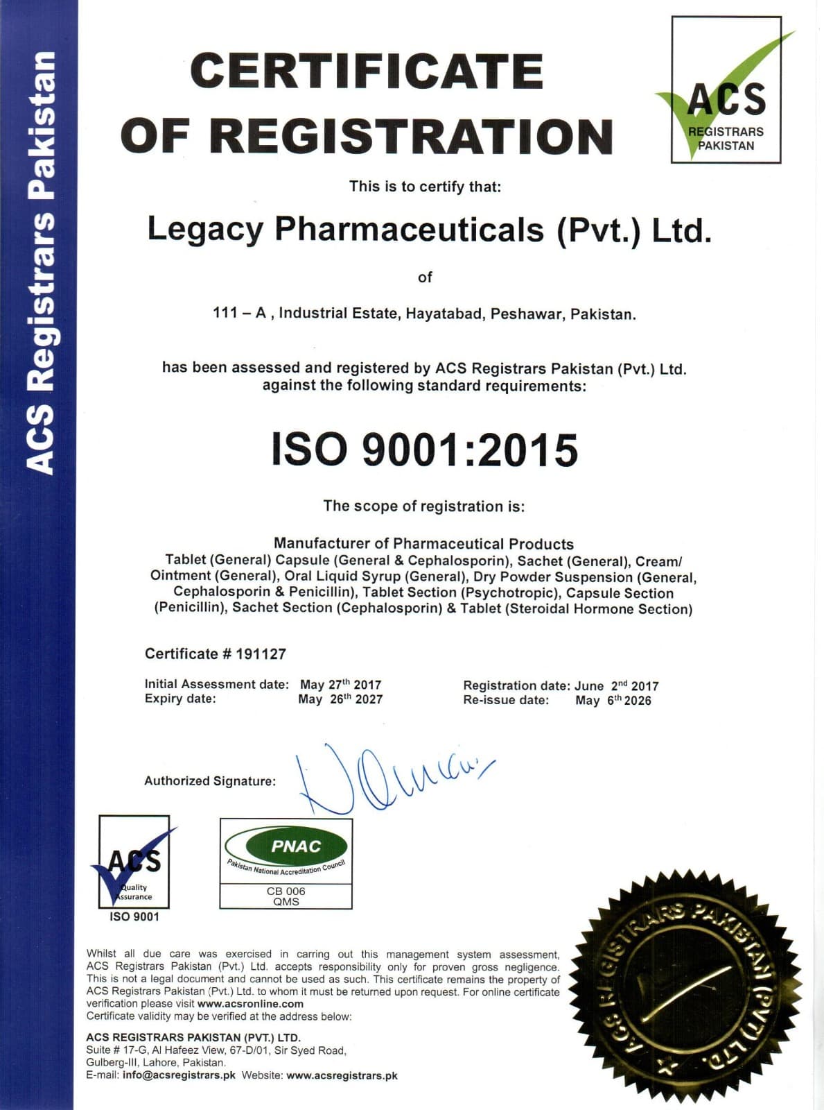 ISO 9001 - 2015